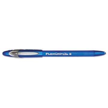 Paper Mate® Flexgrip Elite Ballpoint Pen, Stick, Medium 1 Mm, Blue Ink, Blue Barrel, Dozen freeshipping - TVN Wholesale